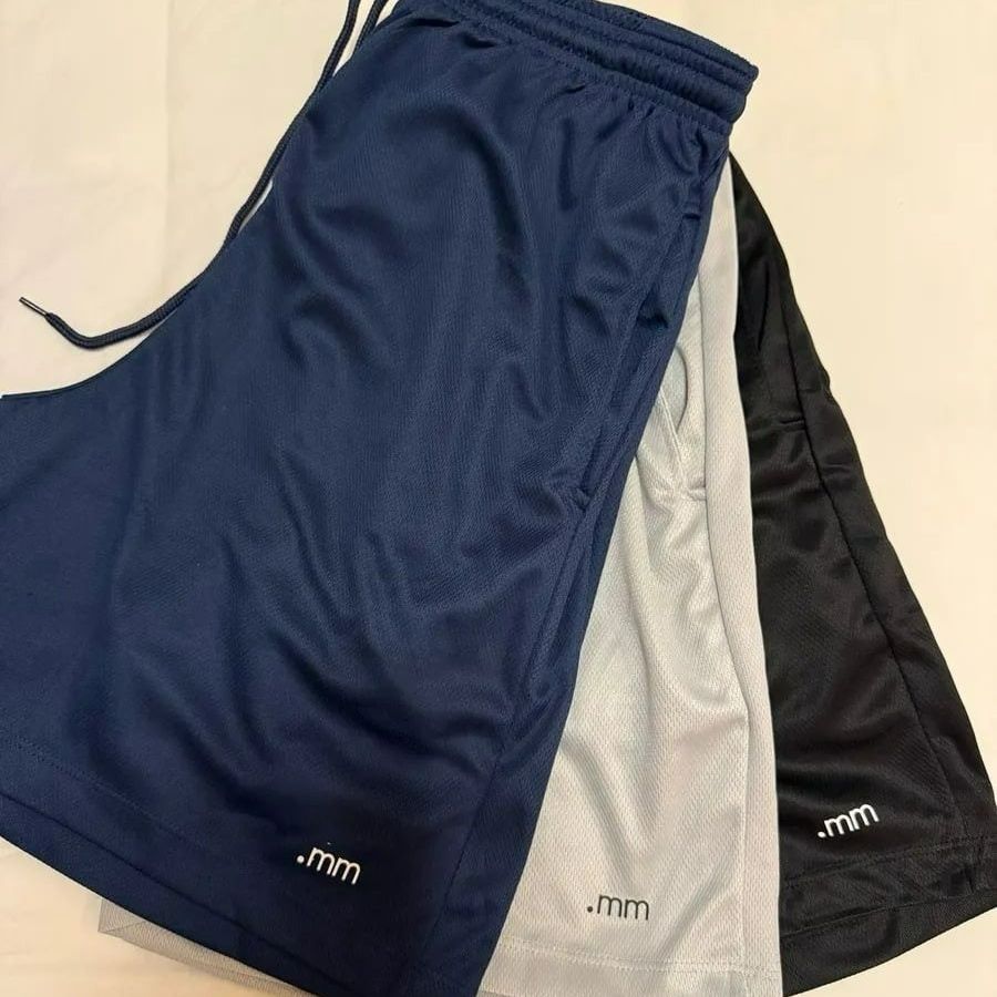 Kit 3 Bermuda Mauricinho Masculina Tactel Esportiva Verao